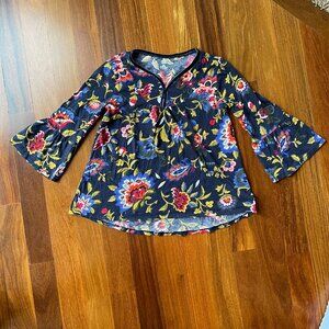 Old Navy Girls Sz 10-12 Floral Top
